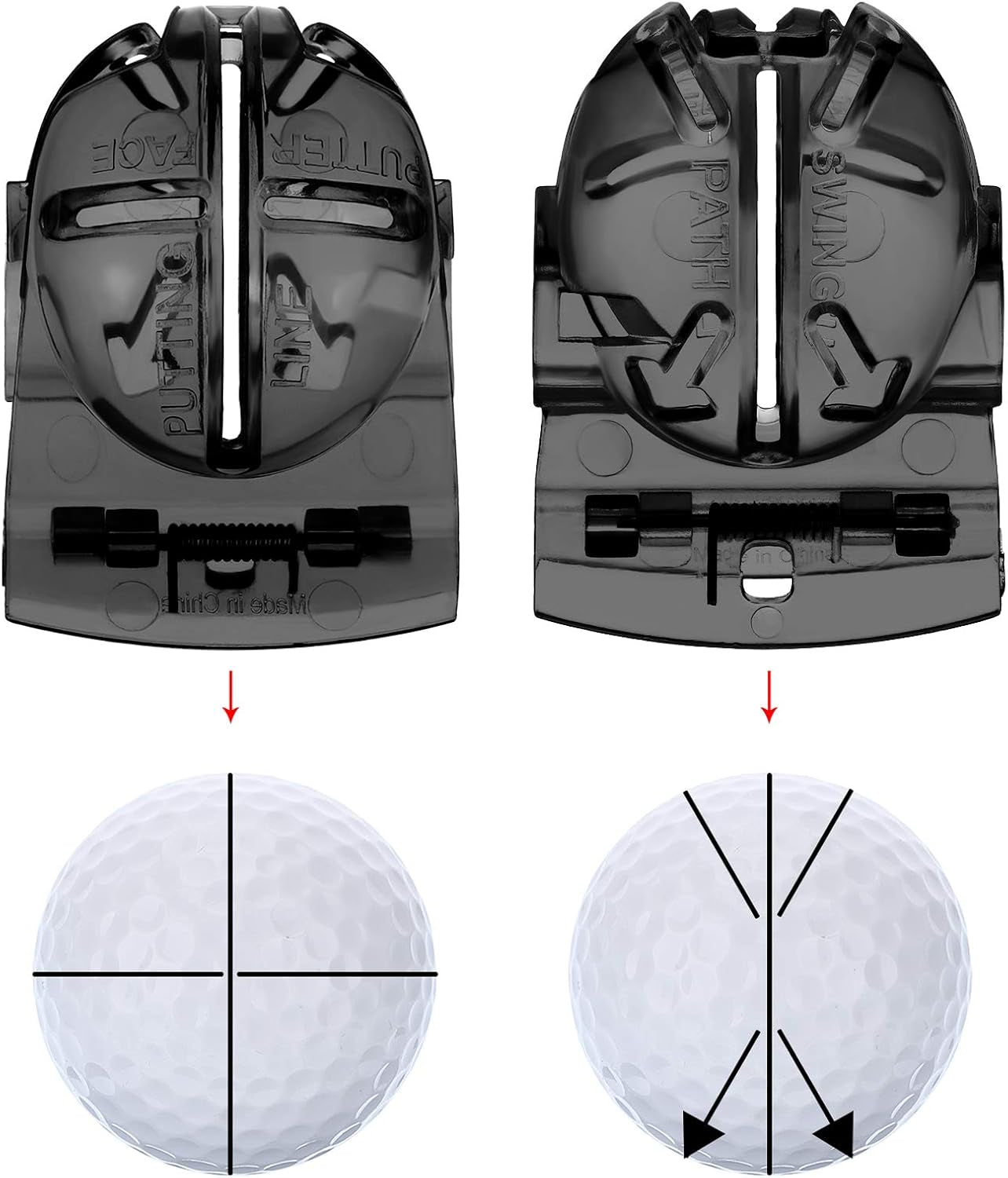 22 Pcs Golf Accessories Kit Golf Essentials Club Cleaning Kit for Men Include Cleaning Brush Towel Marking Pen Line Marker Tee Holder with Tee Repair Divot Tool for Christmas Ideal Gift(Black)